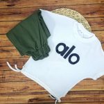 ست کراپ شلوار الو - Image 14