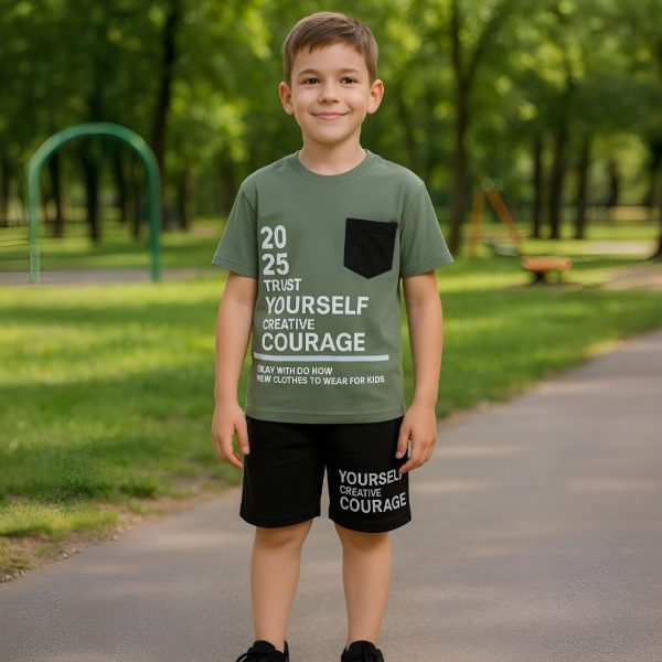 تی شرت شلوارک پسرانه تابستانی آیلی - Image 5