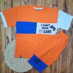 ست تیشرت و شلوارک پسرانه "MY GAME" - Image 3