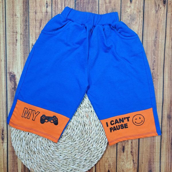 ست تیشرت و شلوارک پسرانه "MY GAME" - Image 7
