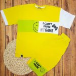 ست تیشرت و شلوارک پسرانه "MY GAME" - Image 2