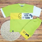 ست تیشرت و شلوارک پسرانه "MY GAME" - Image 5