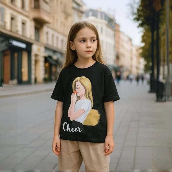 ست تی‌شرت شلوار دخترانه girl - Image 11