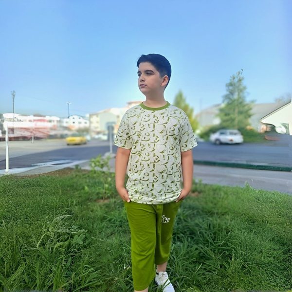 ست تی‌شرت شلوارک پسرانه bku - Image 4