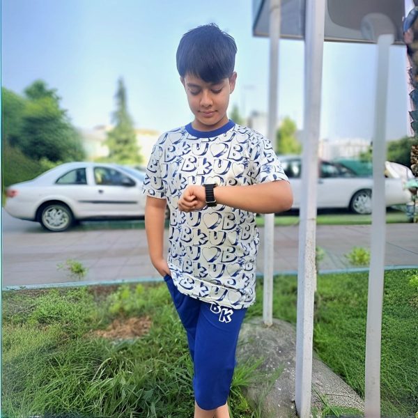 ست تی‌شرت شلوارک پسرانه bku - Image 2