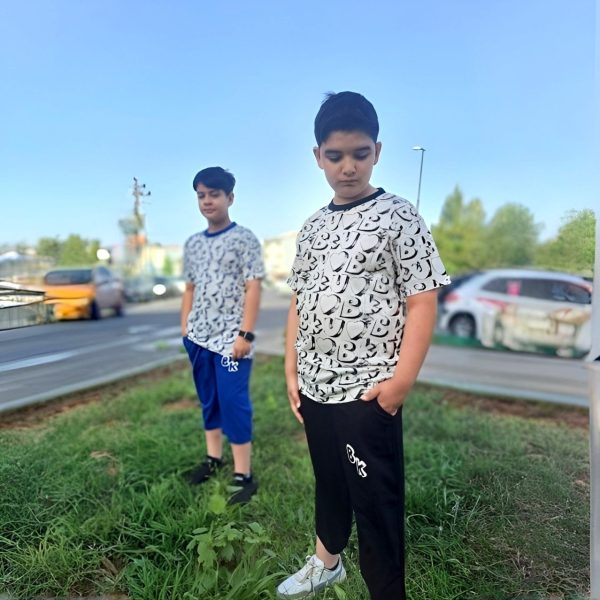 ست تی‌شرت شلوارک پسرانه bku - Image 5