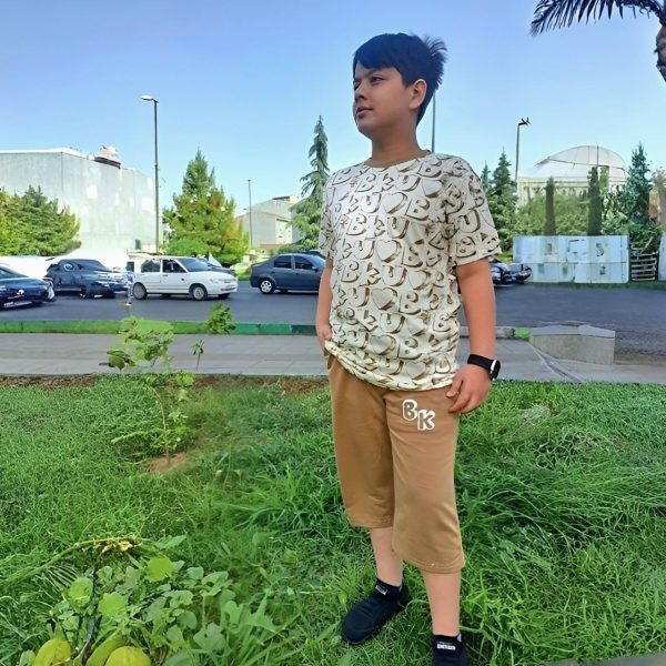 ست تی‌شرت شلوارک پسرانه bku - Image 3