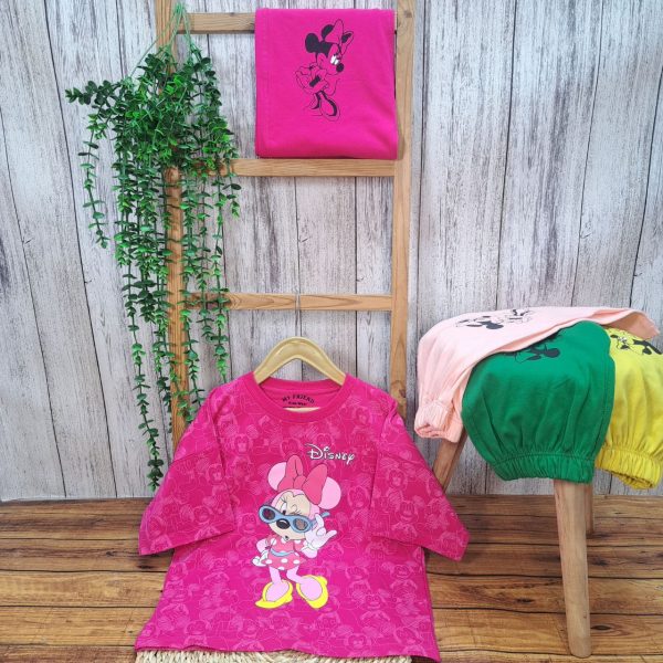 ست تی‌شرت شلوارک دخترانه میکی موس - Image 6