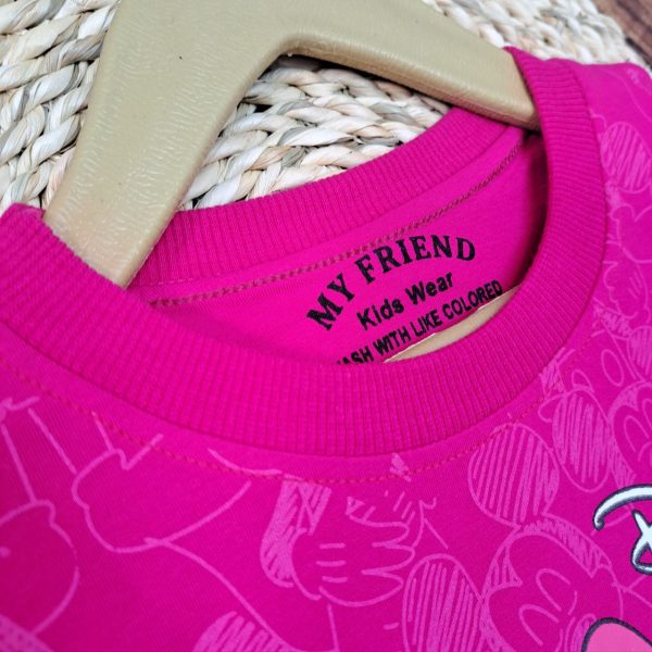 ست تی‌شرت شلوارک دخترانه میکی موس - Image 9