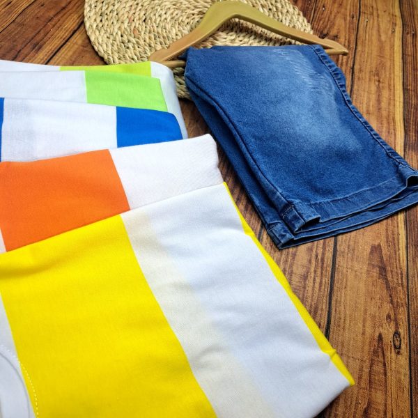 ست تی شرت شلوارک جامبو رینگر - Image 6