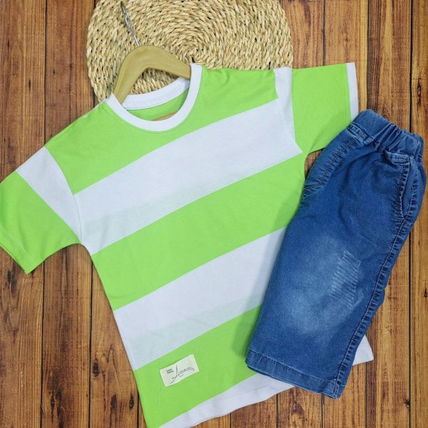 ست تی شرت شلوارک جامبو رینگر - Image 10