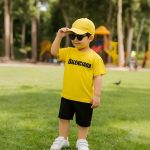 ست تی‌شرت شلوارک کتان پسرانه BALENCIA - Image 3