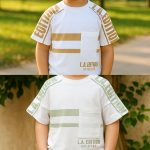 ست تی شرت شلوارک پسرانه نیلا - Image 4