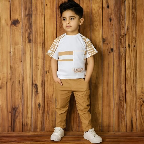 ست تی شرت شلوارک پسرانه نیلا - Image 7