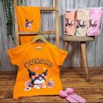 ست تیشرت شلوار دخترانه تابستانی کرومی آیلا - Image 7