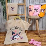 ست تیشرت شلوار دخترانه تابستانی کرومی آیلا - Image 9