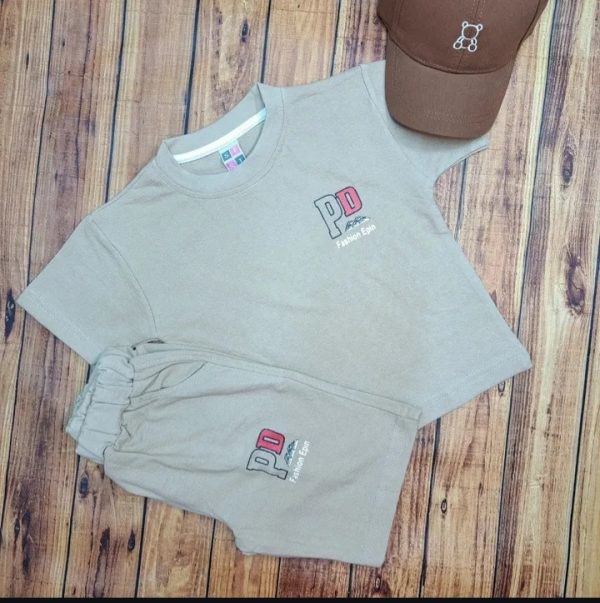 ست تی‌شرت و شلوارک پسرانه تابستانی PD - Image 4