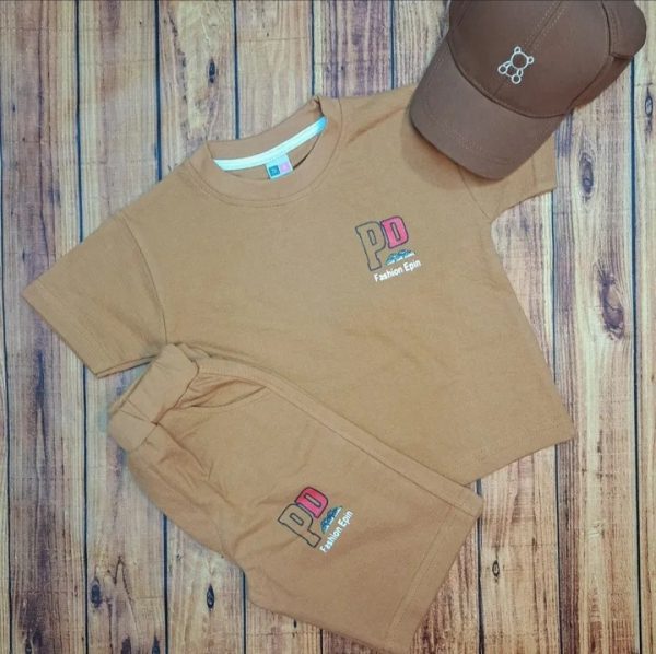 ست تی‌شرت و شلوارک پسرانه تابستانی PD - Image 5