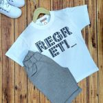 ست پسرانه تی‌شرت و شلوارکREGRET - Image 7