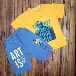 تی شرت شلوارک لی پسرونه آرت - Image 2