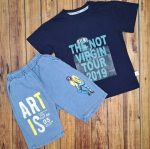 تی شرت شلوارک لی پسرونه آرت - Image 3