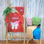 ست تی‌شرت شلوارک دخترانه کرومی و ملودی - Image 6