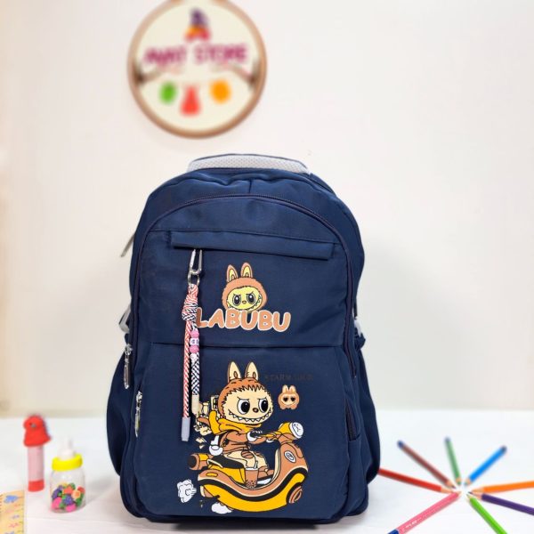 کوله پشتی مدرسه طرح LABUBU - Image 4
