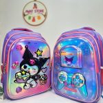 کوله پشتی سه بعدی رنگین کمانی کرومی - Image 6