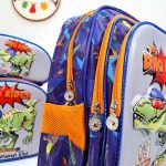 کوله پشتی مدرسه پسرانه سه تیکه طرح دایناسور - Image 3