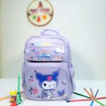 کوله مدرسه دخترانه کرومی ملودی طرح آکواریومی