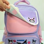 کوله مدرسه دخترانه کرومی ملودی طرح آکواریومی - Image 4