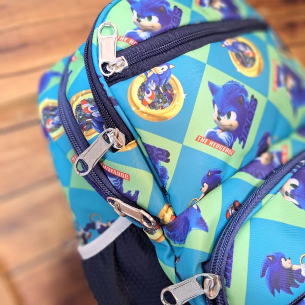 کوله پشتی مدرسه سونیک - Image 2