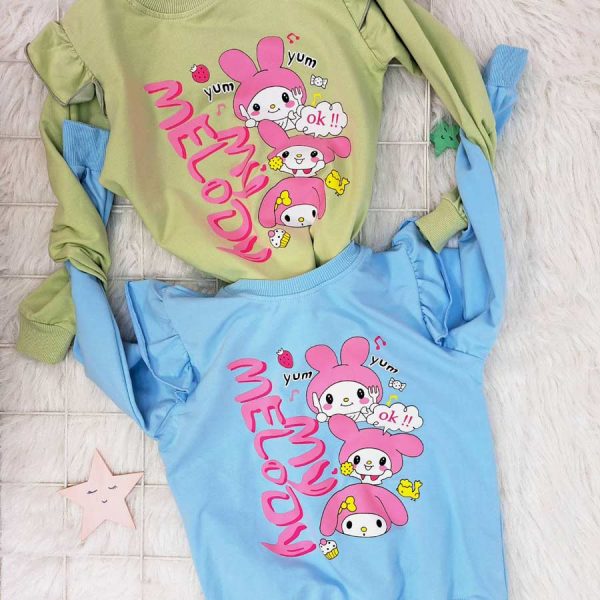 ست بلوز شلوار دخترانه ملودی - Image 11