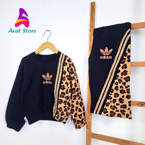 ست بلوز شلوار دخترانه پلنگی - Image 2