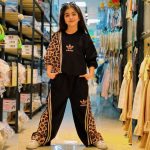 ست بلوز شلوار دخترانه پلنگی