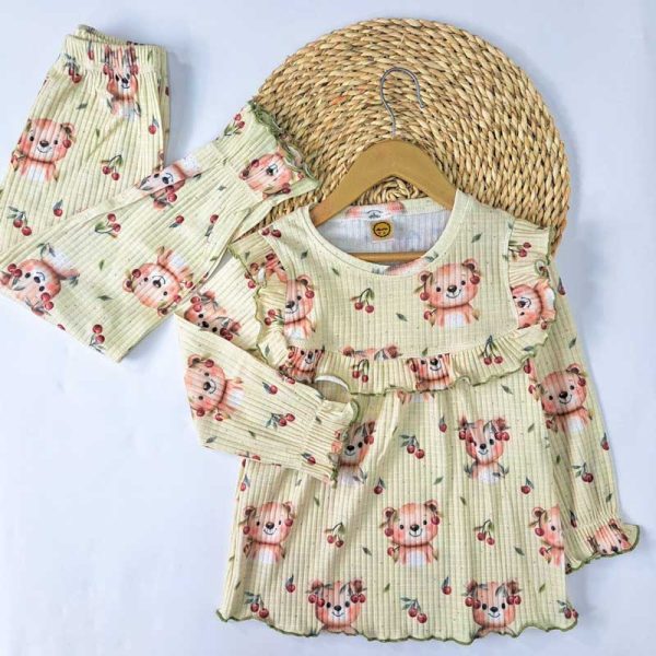 ست دخترانه راحتی پلیسه - Image 2