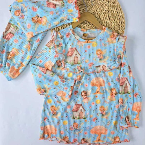 ست دخترانه راحتی پلیسه - Image 3