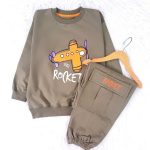 ست بلوز شلوار پسرانه هواپیما - Image 3