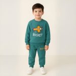 ست بلوز شلوار پسرانه هواپیما - Image 4