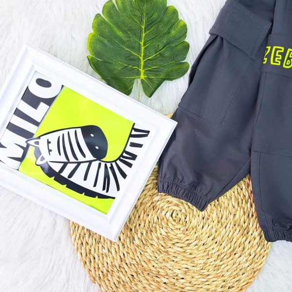 ست بلوز شلوار پسرانه میلو - Image 4