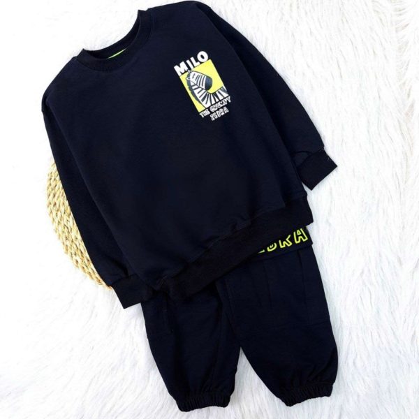 ست بلوز شلوار پسرانه میلو - Image 3