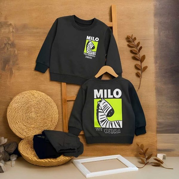 ست بلوز شلوار پسرانه میلو - Image 13