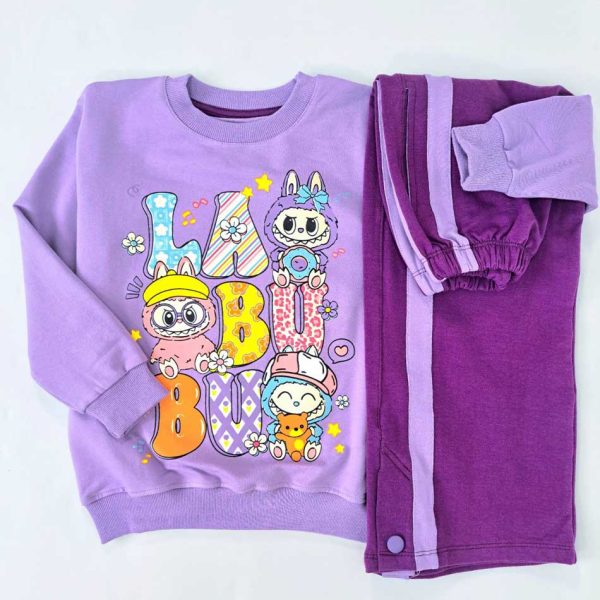 ست دخترانه طرح لبوبو - Image 4