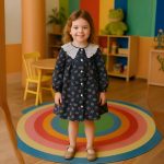 پیراهن دخترانه شکوفه