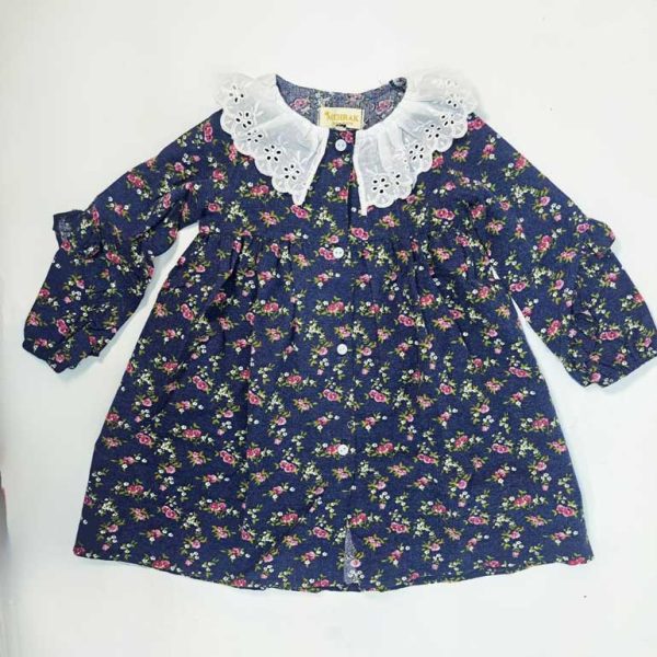 پیراهن دخترانه شکوفه - Image 3