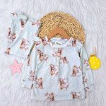 ست دخترانه راحتی فرانسوی - Image 5