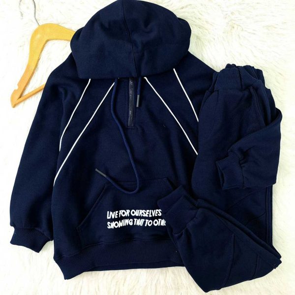 ست سویشرت شلوار نیم زیپ - Image 7