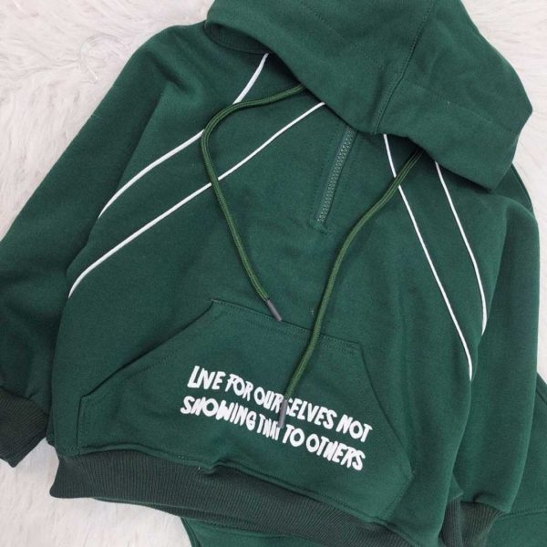 ست سویشرت شلوار نیم زیپ - Image 9