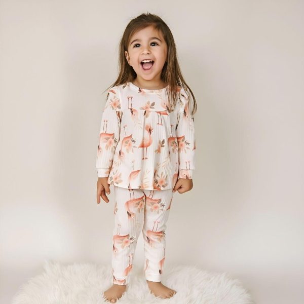 ست دخترانه راحتی فرانسوی - Image 12