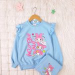 ست بلوز شلوار دخترانه ملودی - Image 3